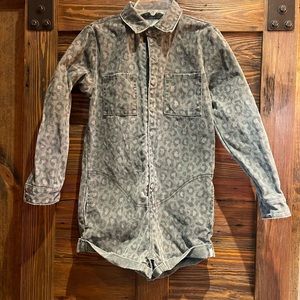 One Teaspoon Girls Leopard Jumper